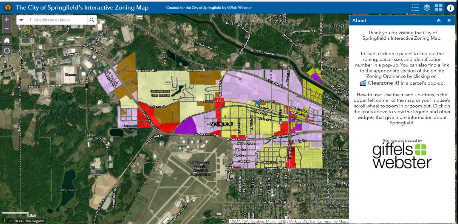 Springfield, Michigan Adopts Clearzoning® Planning Tool From Giffels ...